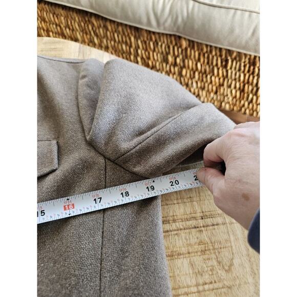 J. Crew Wool Blend Jacket Women's Size S Brown Preppy Outdoors - Picture 9 of 10
